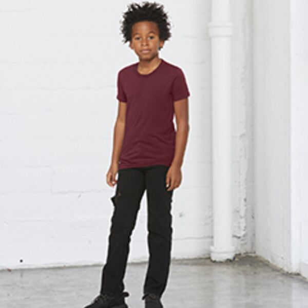 Youth Triblend Short-Sleeve T-Shirt - Bella + Canvas Thumbnail