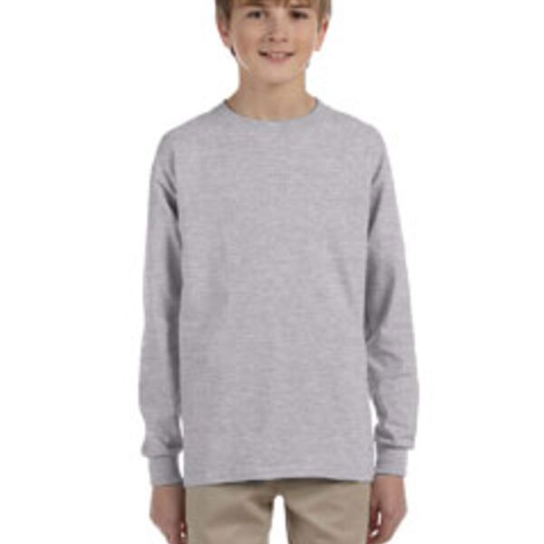 Youth Ultra Cotton®6 oz. Long-Sleeve T-Shirt - Gildan Thumbnail