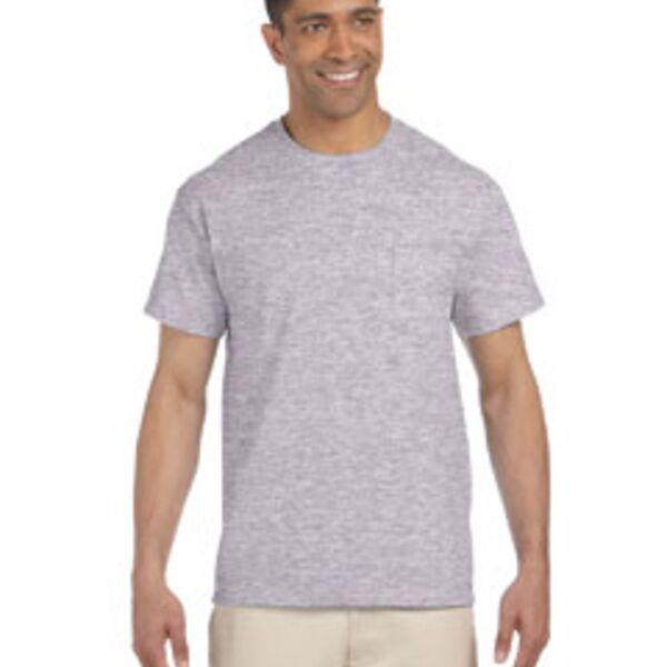 Adult Ultra Cotton® 6 oz. Pocket T-Shirt - Gildan Thumbnail