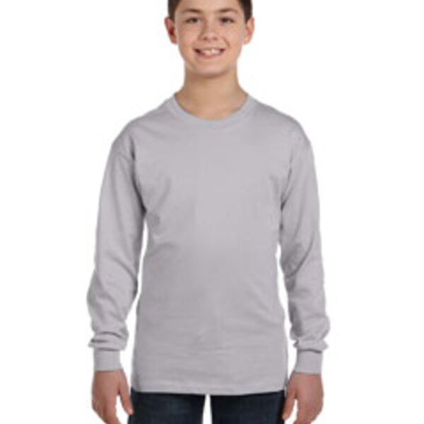 Youth  Heavy Cotton™ 5.3 oz. Long-Sleeve T-Shirt Thumbnail