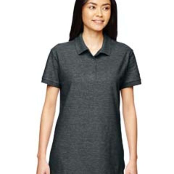 Ladies'  Premium Cotton® Ladies' 6.6 oz. Double Piqué Polo - Gildan Thumbnail