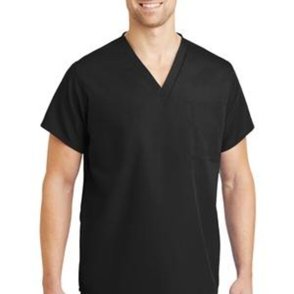 Unisex V neck Scrub Top - Cornerstone Thumbnail
