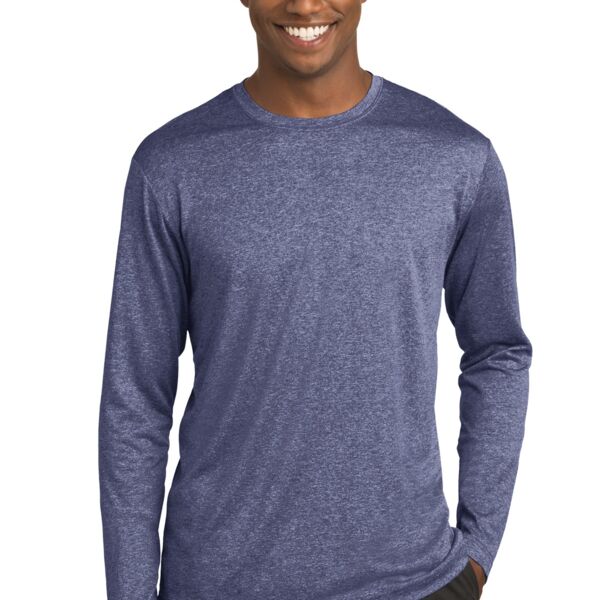 Long Sleeve Heather Contender ™ Tee - Sport Tek Thumbnail