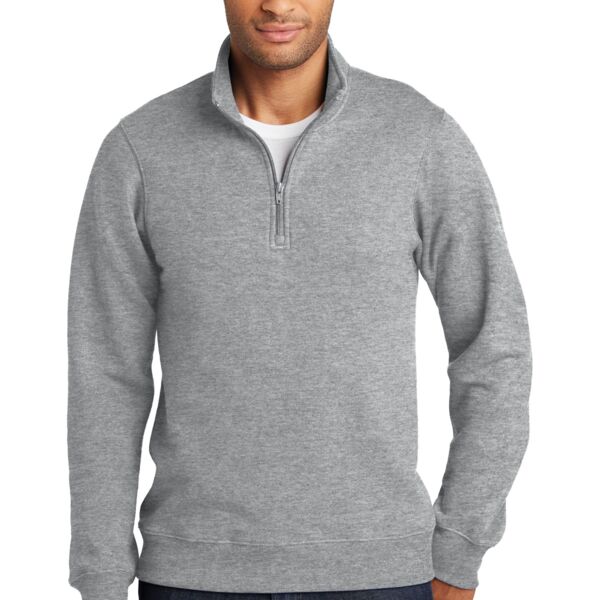 Fan Favorite Fleece 1/4 Zip Pullover Sweatshirt - Port & Company Thumbnail