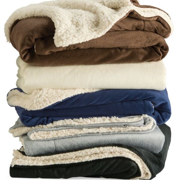 Micro Mink Sherpa Blanket - Alpine Fleece Thumbnail