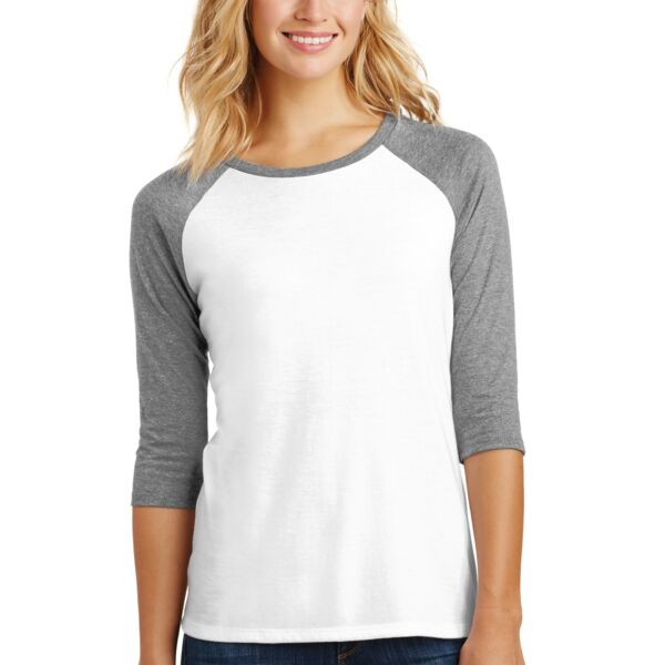 Women's Perfect Tri ® 3/4 Sleeve Raglan - District Thumbnail