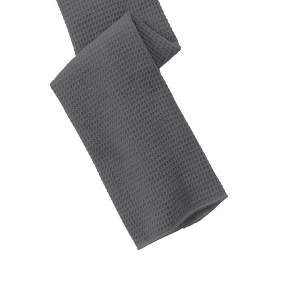 Waffle Microfiber Golf Towel - Port Authority Thumbnail