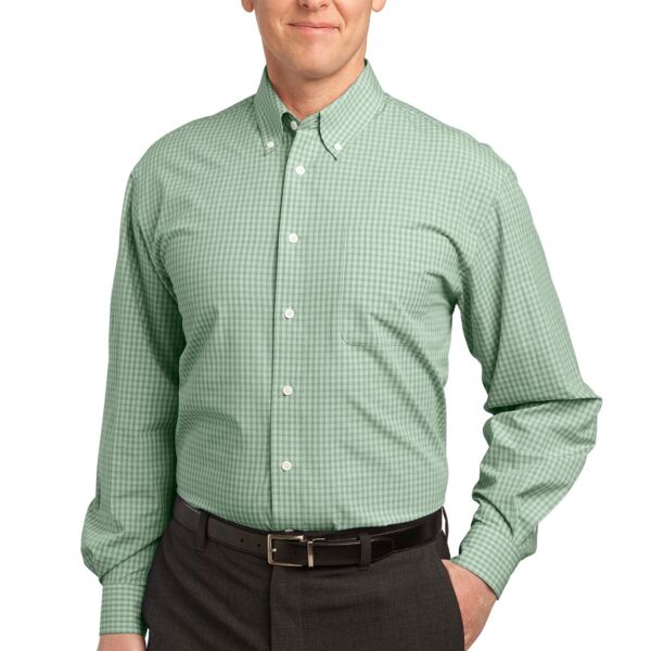 Plaid Pattern Easy Care Shirt - Port Authority Thumbnail