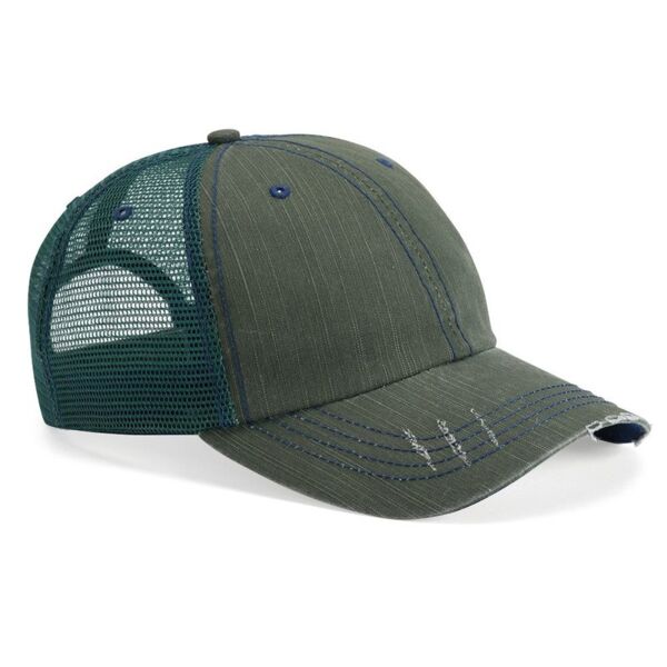 Herringbone Trucker Cap - Mega Cap Thumbnail